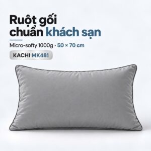 Ruột gối chuẩn khách sạn Kachi MK481 Micro-softy 1000g